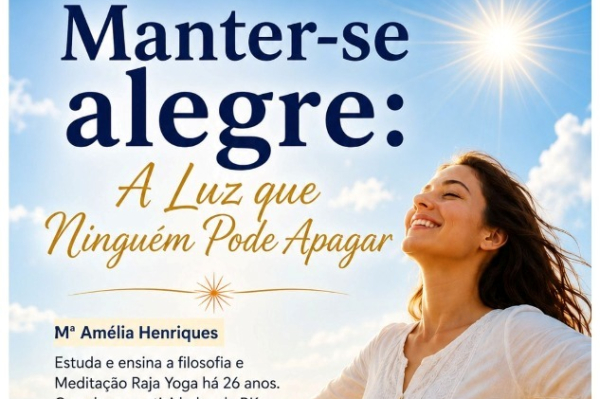 3°Domingo - Meditação pela Paz Mundial e Palestra 