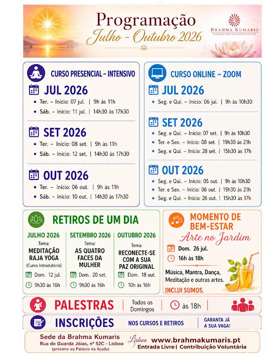 Programa Sede, de Julho a Out 2026