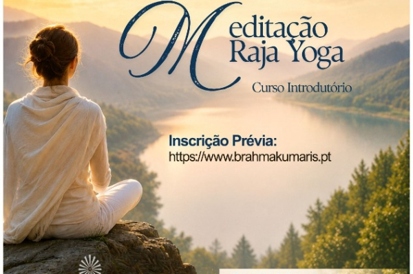 12 Julho - Retiro de 1 Dia - Meditação Raja Yoga - Curso Introdutório
