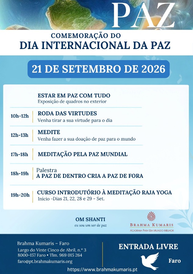 Dia Internacional da Paz - Brahma Kumaris