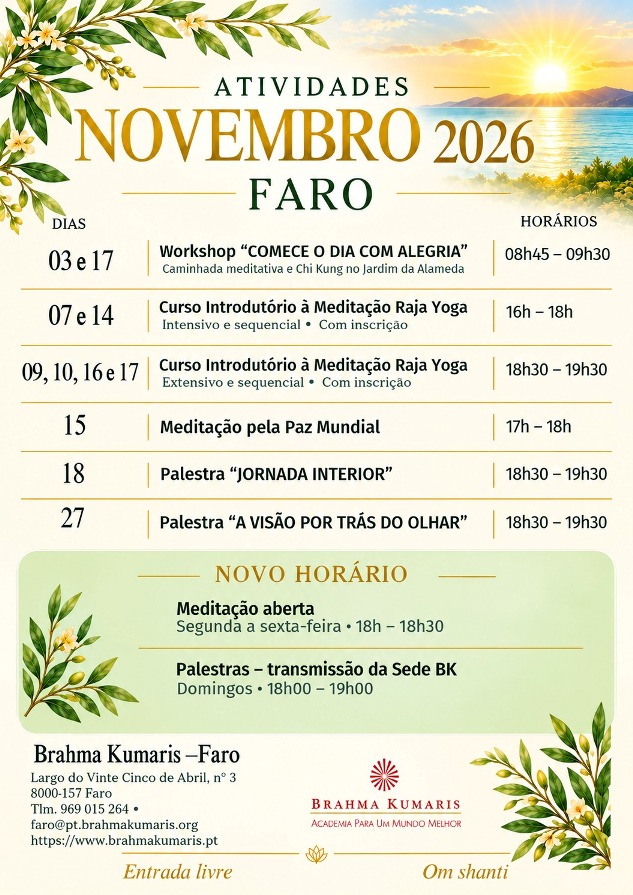 Novembro 2026 - Faro